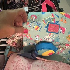 Toy Story lounge fly back pack